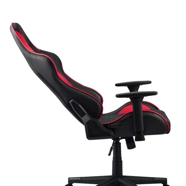 HyperX სავარძელი BLAST CORE, PU ტყავი, 1D სახელურები, შავი-წითელი - Image 4