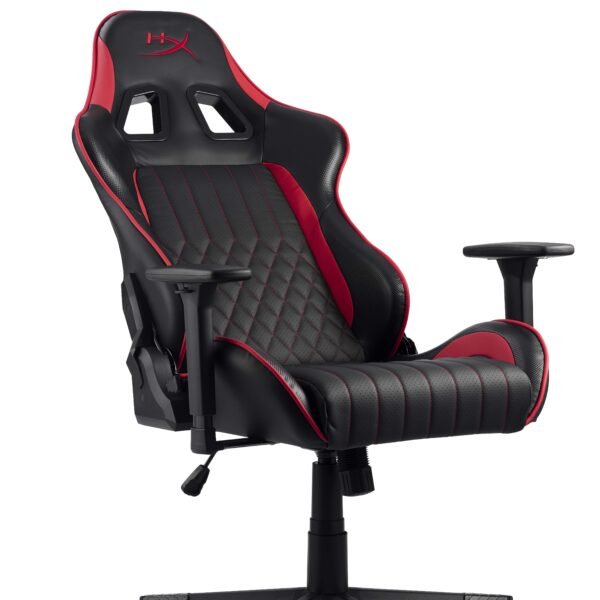 HyperX სავარძელი BLAST CORE, PU ტყავი, 1D სახელურები, შავი-წითელი - Image 3