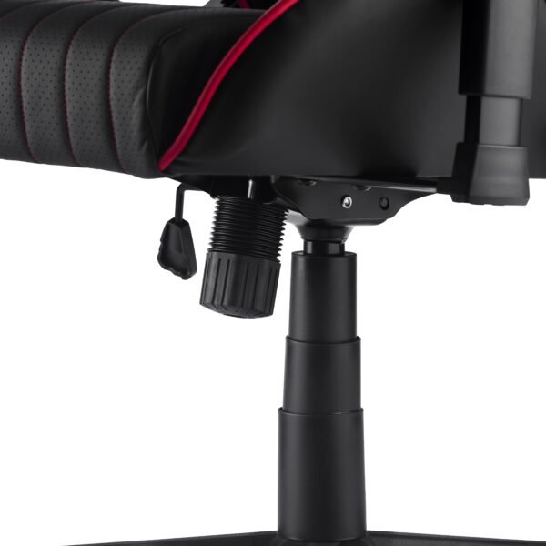 HyperX სავარძელი BLAST CORE, PU ტყავი, 1D სახელურები, შავი-წითელი - Image 6